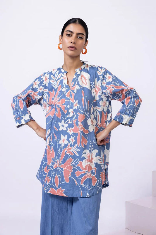 Printed | Ripple Crinkle Kurta