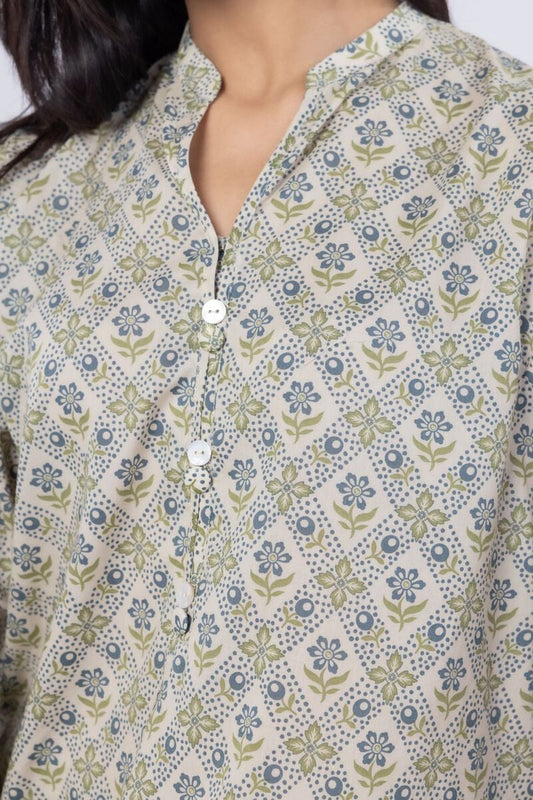 Printed Kurta Top #1295