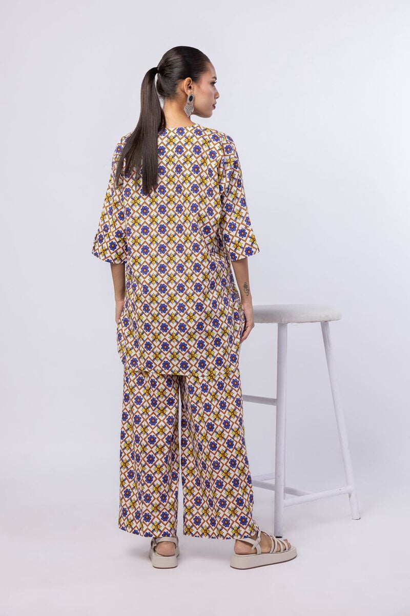 Khaadi Relaxed Fit Floral Printed Kurta Top