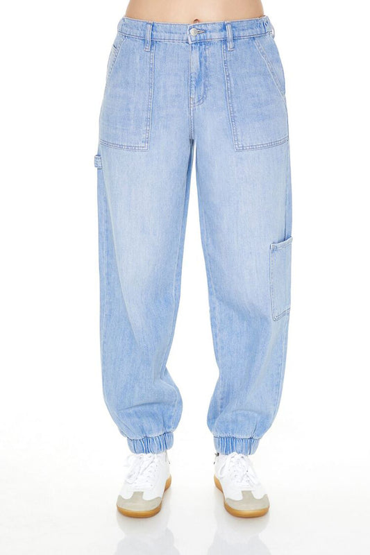 F21 - Women's Denim Jogger Pant