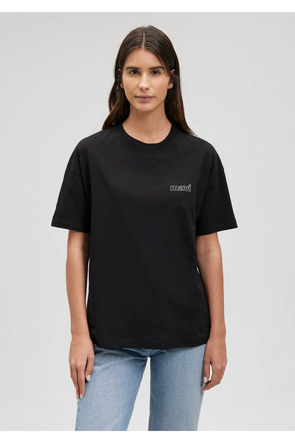 Cotton Logo Printed White T-Shirt for Daily Use