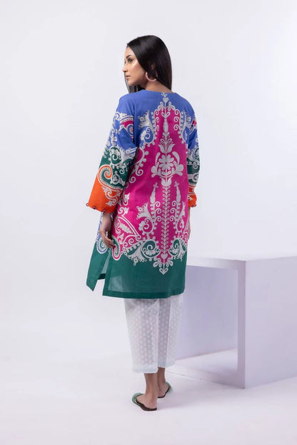 Khaadi Printed Kurta Top in 100% Cotton