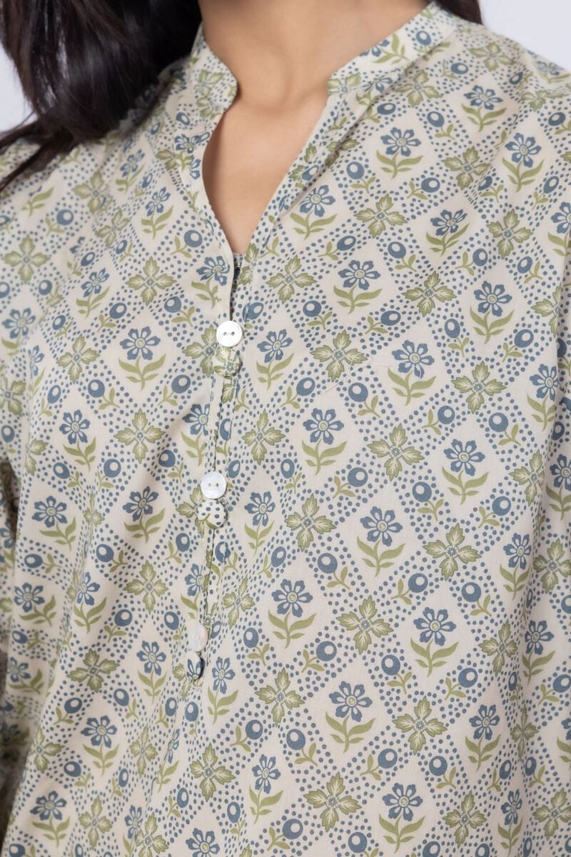 Printed Kurta Top #1295