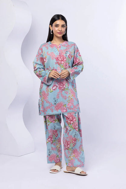 Khaadi Smart Cotton Printed Kurta Top #1285