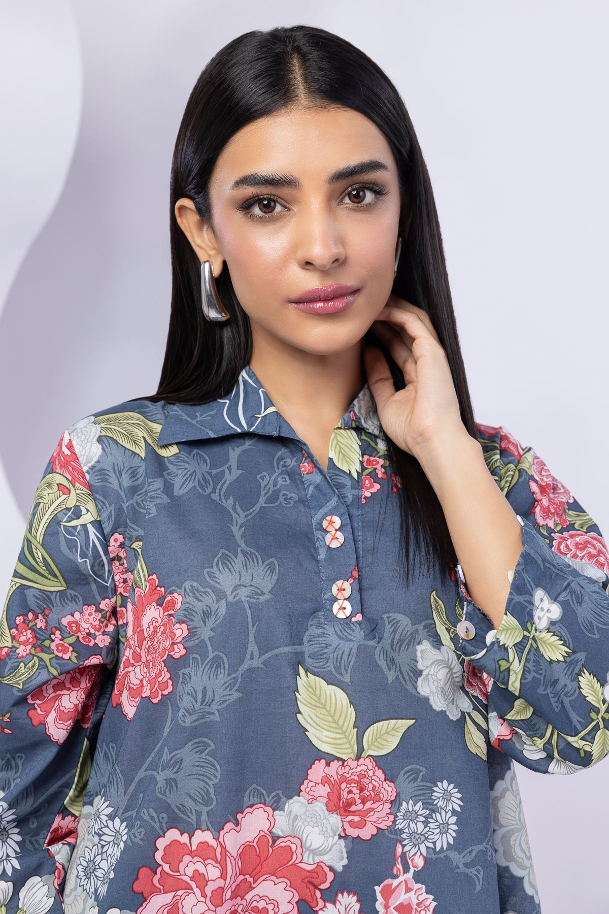 Printed Kurta Top #1282