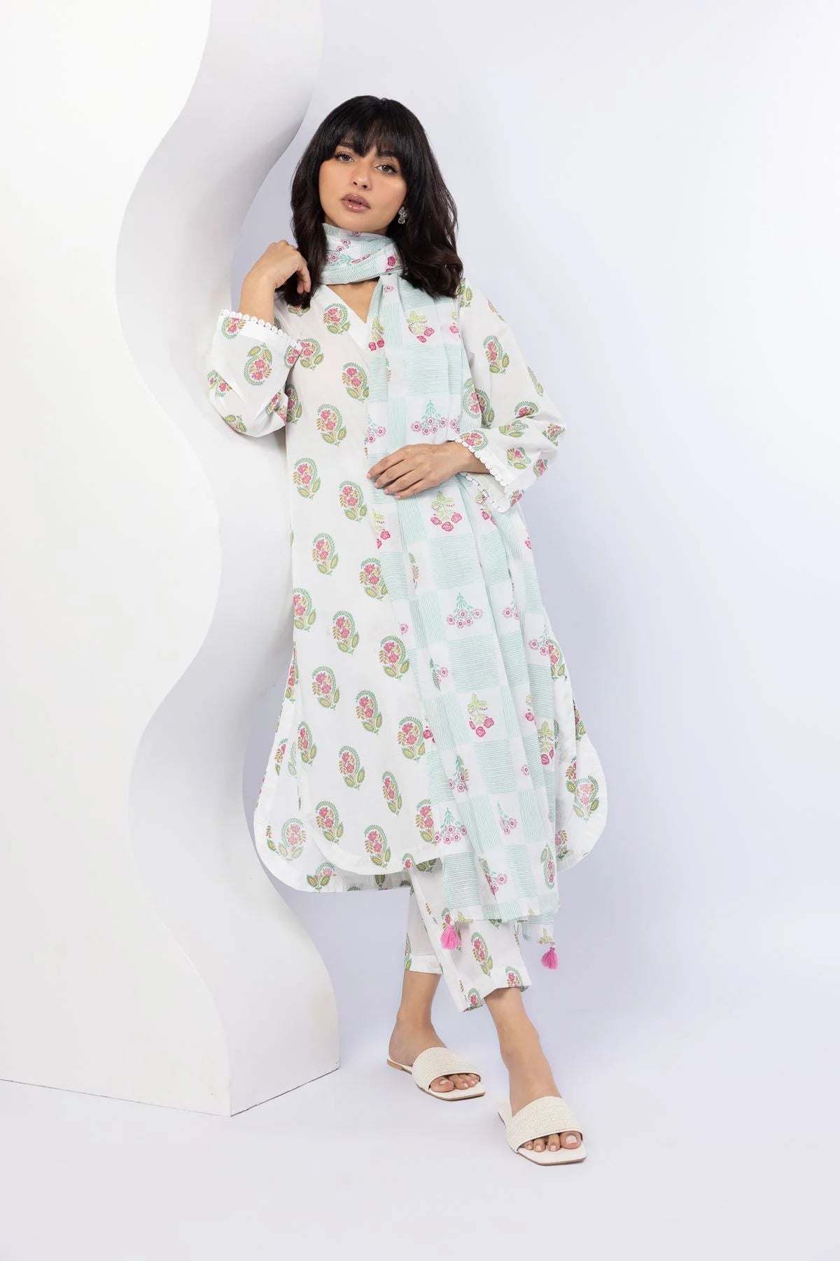 Printed Kurta Top #1286
