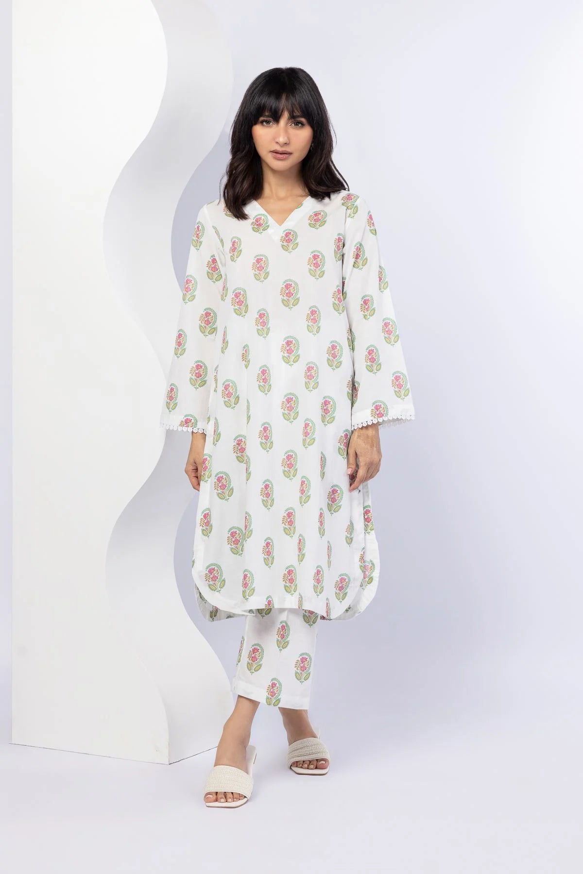 Printed Kurta Top #1286