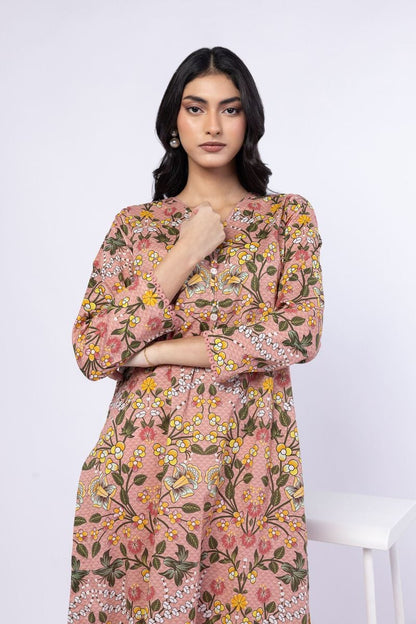 Khaadi Printed Kurta Top in 100% Cotton