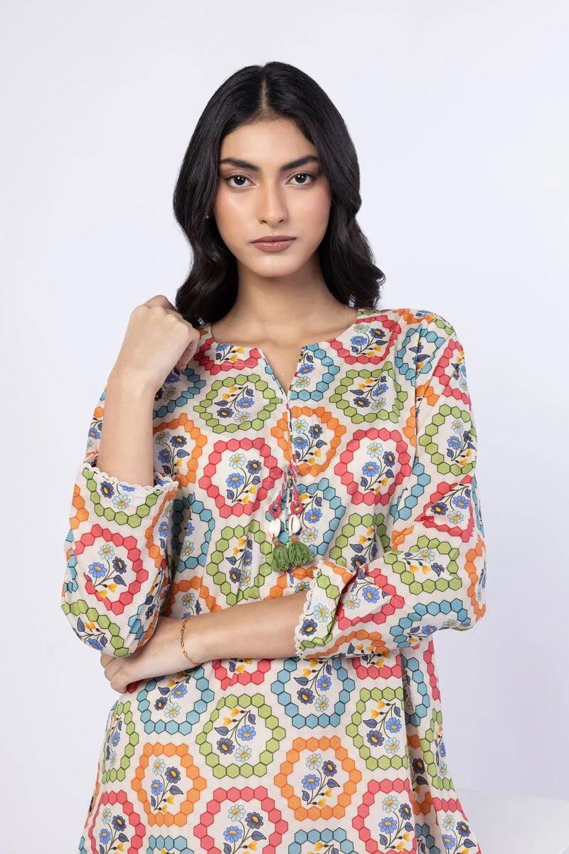 Printed Kurta Top #1280