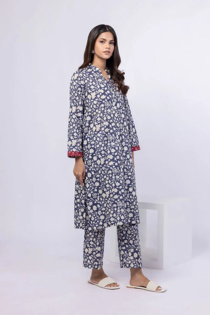 Khaadi Floral Printed Cotton Kurta Top #1279