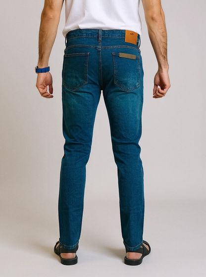 DP Men’s Slim Fit Dark Blue Jeans