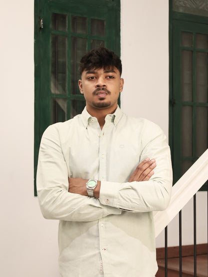 Classic Oxford Cotton Shirt - Green