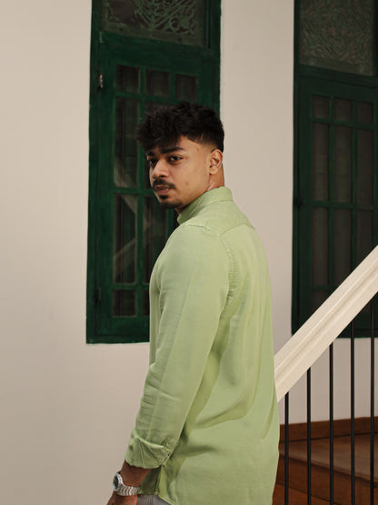 Twill Shirt - Green