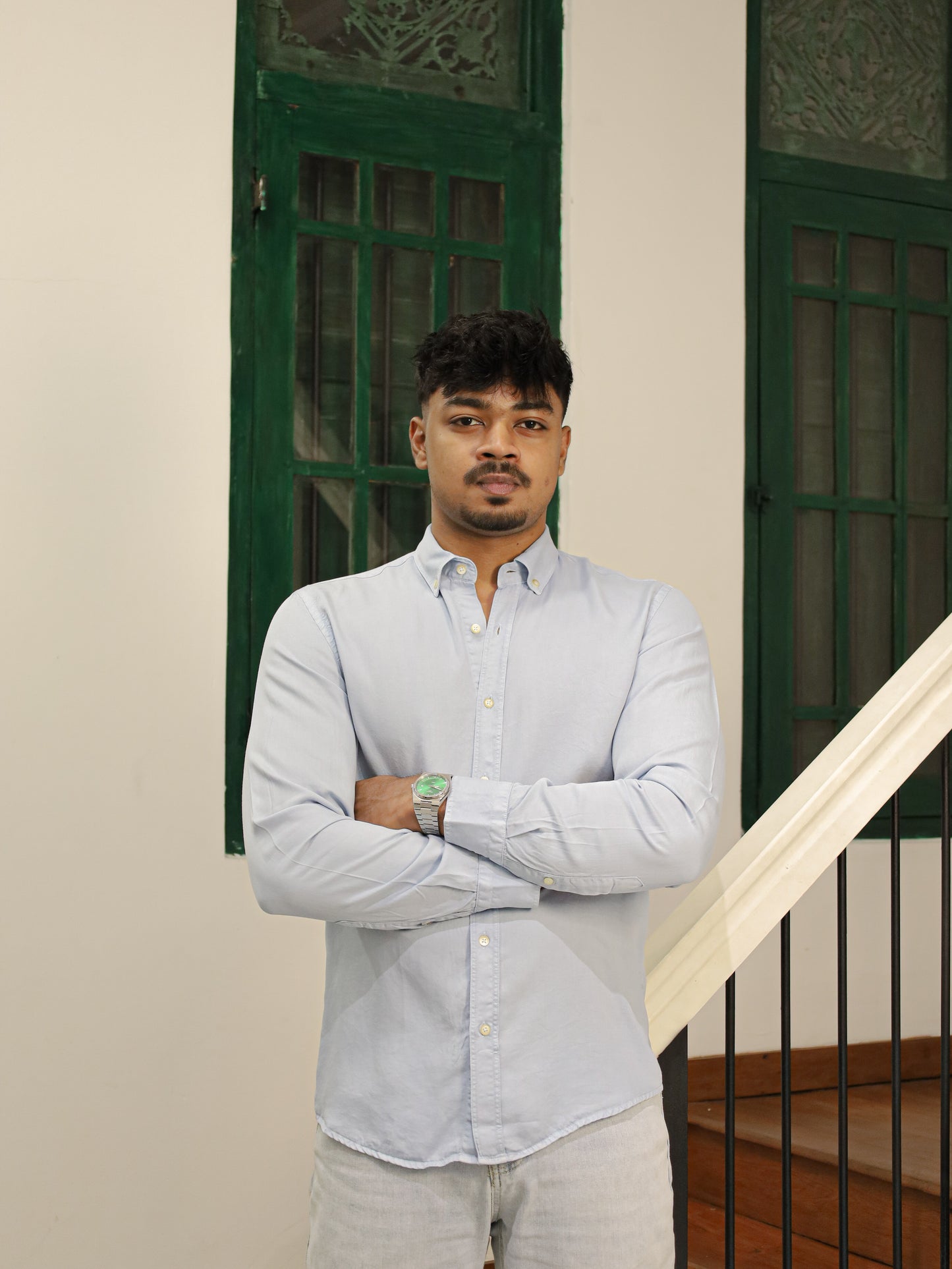 Twill Shirt - Blue