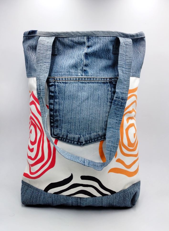 Denim Tote Bag