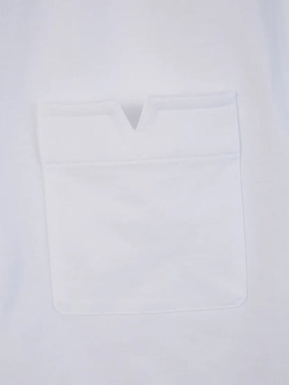 Pocket Cotton T-Shirt White